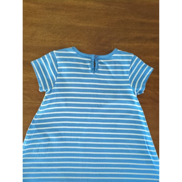 Mini Boden Girls Fun Big Appliqué Dress Easter Egg Friends size 5/6 GUC - Picture 7 of 7